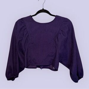 Chic Women's Purple Blouse